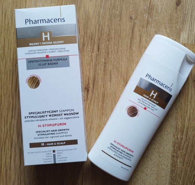 Pharmaceris H-Stimupurin, Specjalistyczny szampon stymulujący odrastanie włosów i ich zagęszczenie 