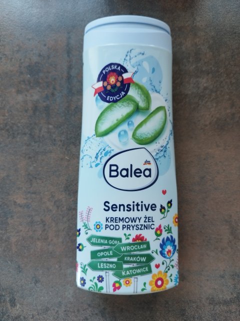 Balea Żel pod prysznic, Sensitive, Polska Edition