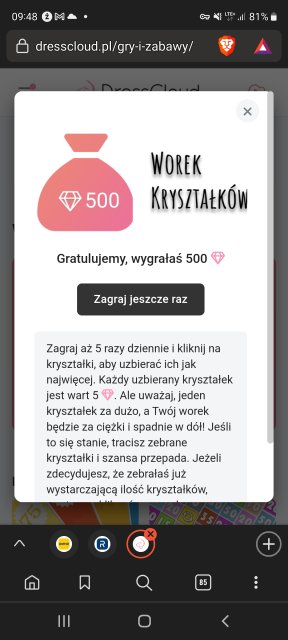 Jestem szczęśliwa bo..