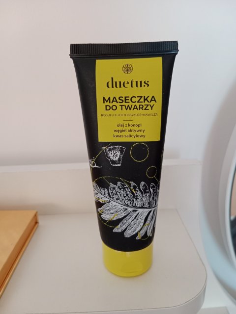 Sylveco Duetus, Maseczka do twarzy, Reguluje + Detoksykuje + Nawilża