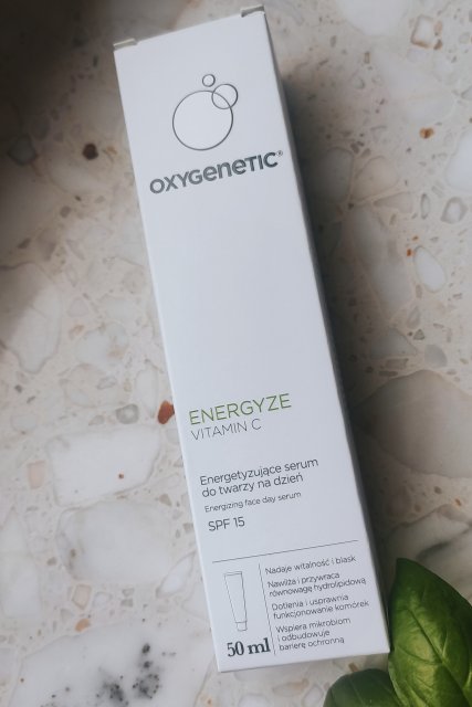 Oxygenetic Serum do twarzy, Energetyzujące, Energyze Vitamin C, SPF15