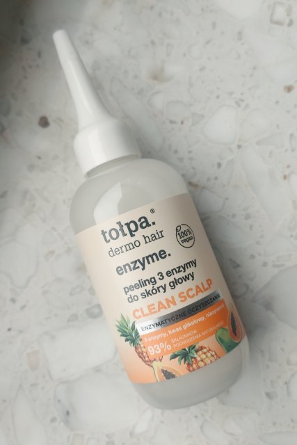 Tołpa Dermo Hair, Enzyme, Peeling do skóry głowy, 3 enzymy, Clean Scalp