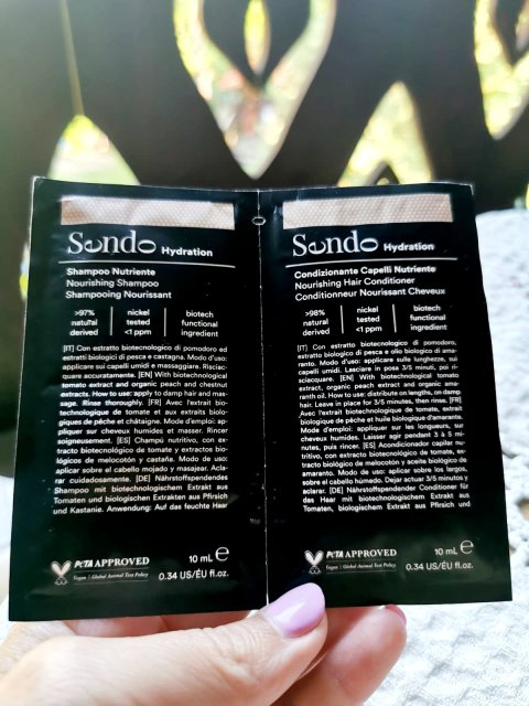 Sendo, Hydration, Odżywczy szampon i odżywka 