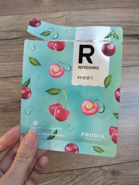 Frudia Maska do twarzy w płacie, My Orchard Squeeze Mask, Cherry