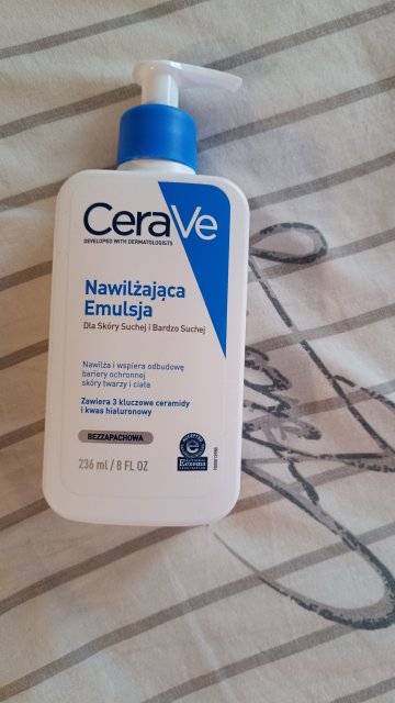 CeraVe Emulsja do skóry suchej i bardzo suchej, Nawilżająca, Bezzapachowa