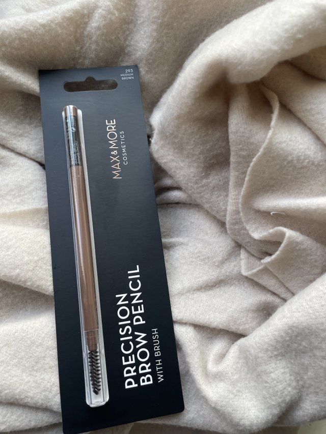 Max&More Kredka do brwi, Precyzyjna, Medium Brown