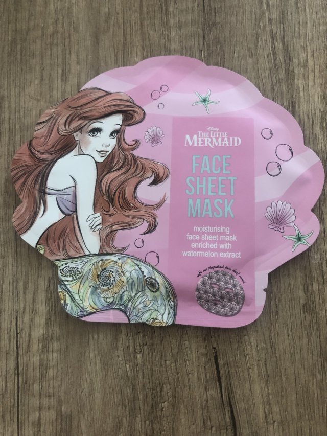 Mała syrenka maseczka 