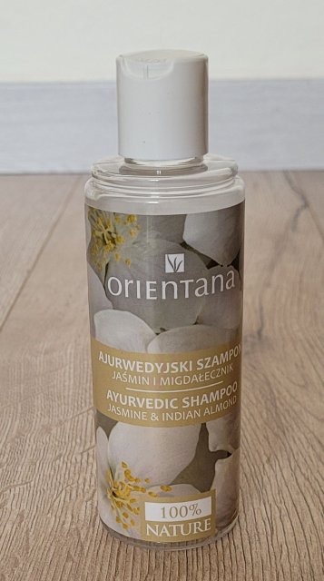 Orientana Szampon do włosów, Ajurwedyjski, Jaśmin i Migdałecznik