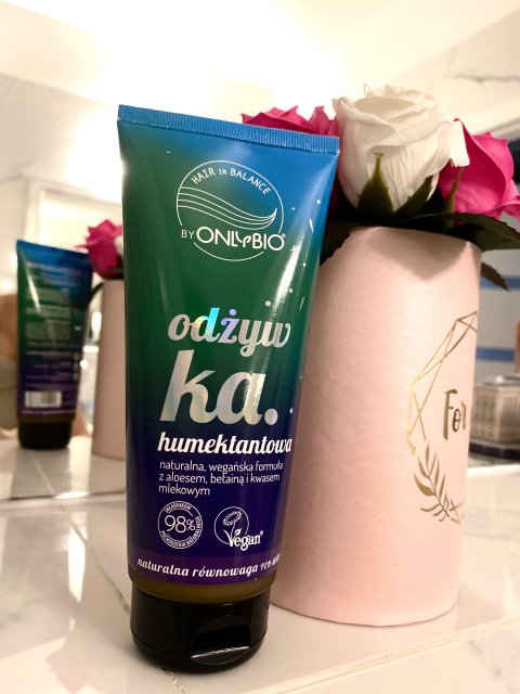 OnlyBio Hair Balance, Odżywka do włosów, Humektantowa 
