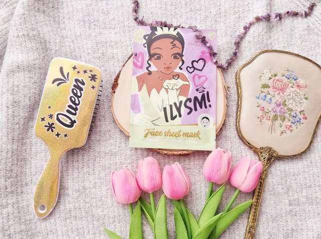 Topbrands Europe B.V. Disney Princess, Maska do twarzy w płacie, Głęboko oczyszczająca, Ekstrakt z wanilii, ILYSM!