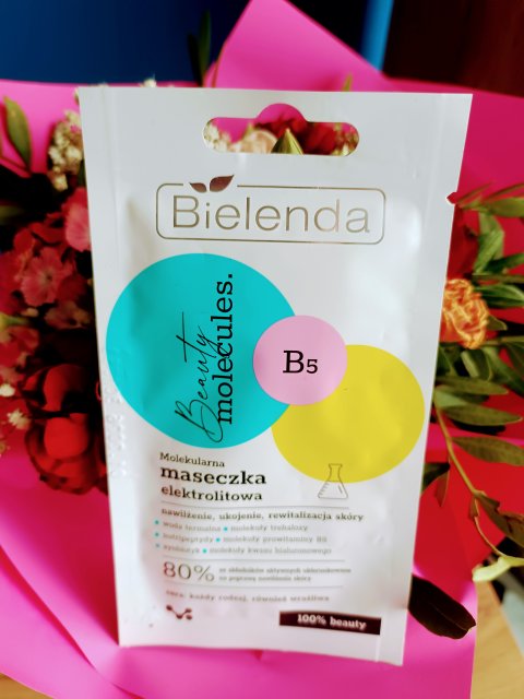 Bielenda Beauty molecules, Maseczka do twarzy, Molekularna, Elektrolitowa, Każdy rodzaj cery 