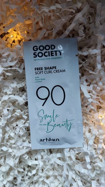 Artego Good Society 90, Krem do włosów, Free Shape Soft Curl Cream, Włosy kręcone