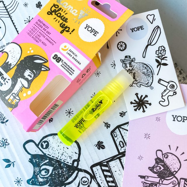 YOPE Odżywczy olejek do ust GLOW UP!