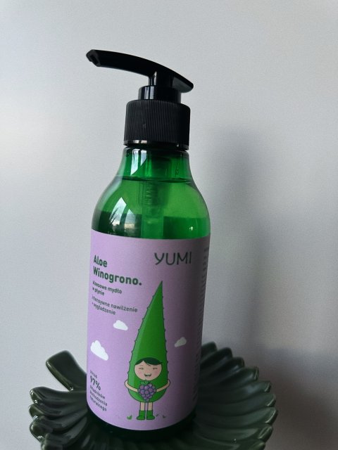 Yumi Mydło w płynie, Aloes + Winogrono