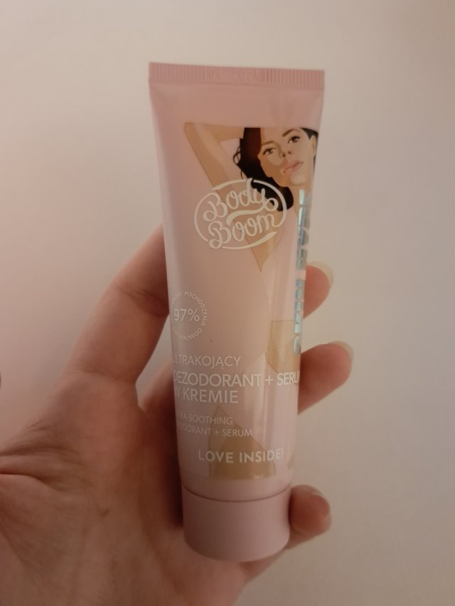 BodyBoom Dezodorant + serum w kremie, Skin Hype, Ultrakojący