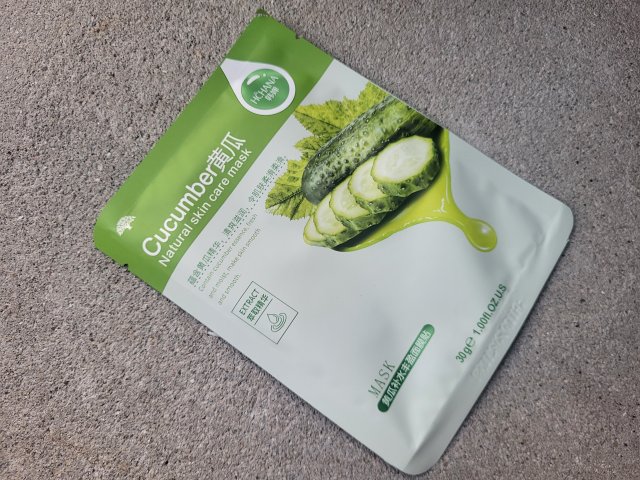 Rorec Maska do twarzy w płacie, Cucumber