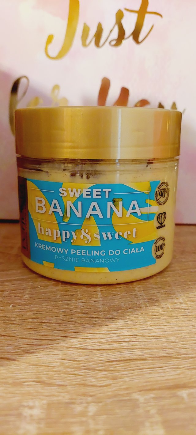 Perfecta Kremowy peeling do ciała, Sweet banana
