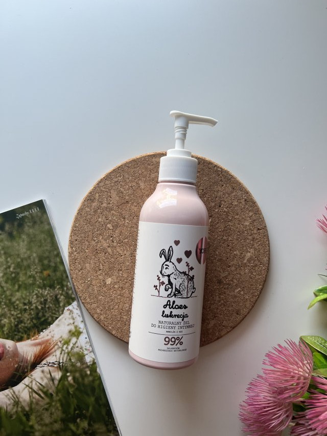 YOPE Żel do higieny intymnej, Aloes i lukrecja