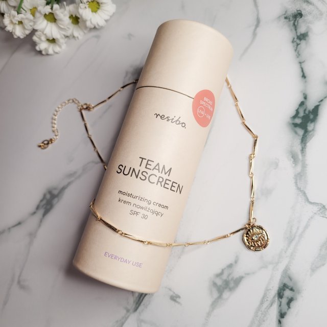 Resibo Krem do twarzy, Team Sunscreen, Nawilżający, SPF 30