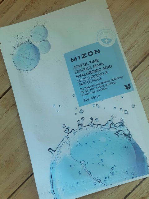 MIZON Maska do twarzy w płacie, Joyful Time, Hyaluronic Acid