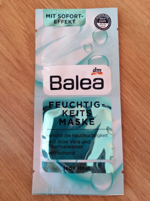 Balea Maseczka do twarzy, Nawilżająca, Feuchtigkeits maske