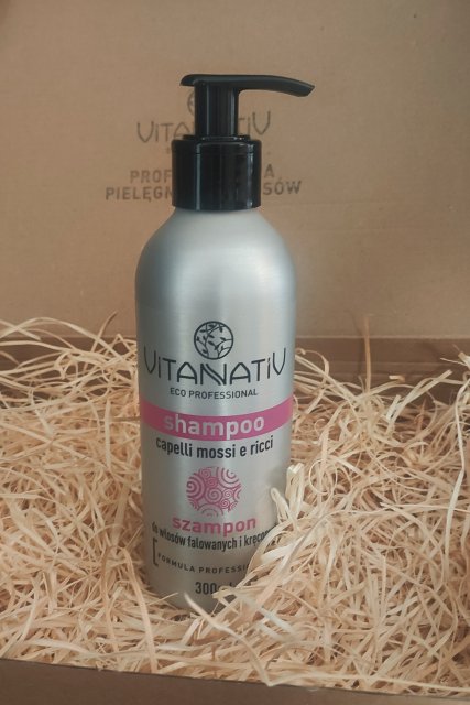 Vitanativ Szampon do włosów, Capelli Mossi e Ricci, Do włosów falowanych i kręconych 