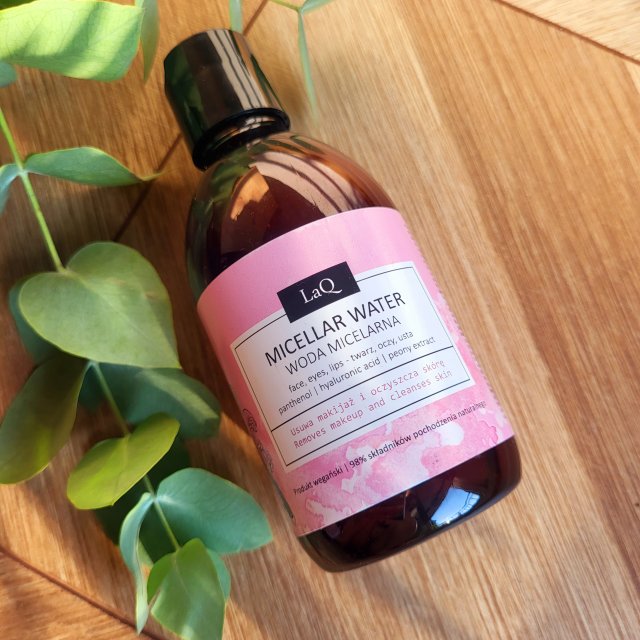 LaQ Woda micelarna do demakijażu twarzy, Kocica, Usuwa makijaż i oczyszcza skórę