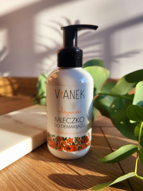 Sylveco Vianek, Mleczko do demakijażu, Seria pomarańczowa, Odżywcze