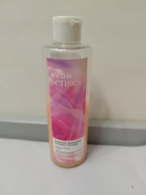 Avon Senses, Żel pod prysznic, L'amour Sunrise, Rose & Amber
