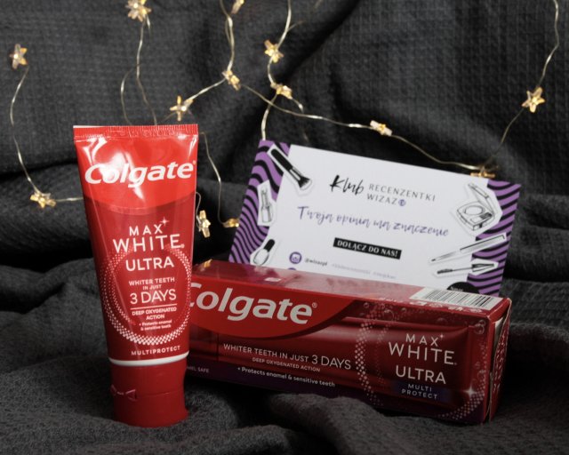 Colgate Pasta do zębów, Max White Ultra Multiprotect