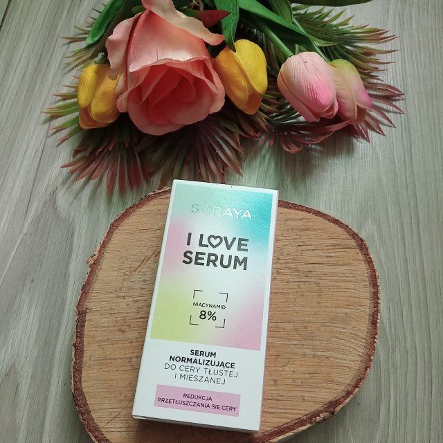 Soraya I Love Serum, Serum do twarzy, Normalizujące, Do cery tłustej i mieszanej, Niacynamid 8%, Redukcja przetłuszczania się cery