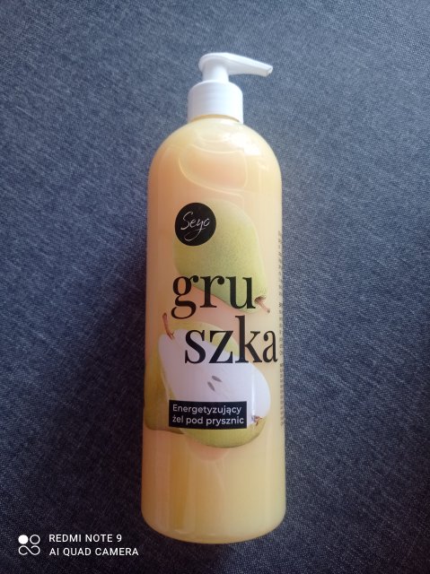 Seyo Żel pod prysznic, Energetyzujący, Soczysta Gruszka