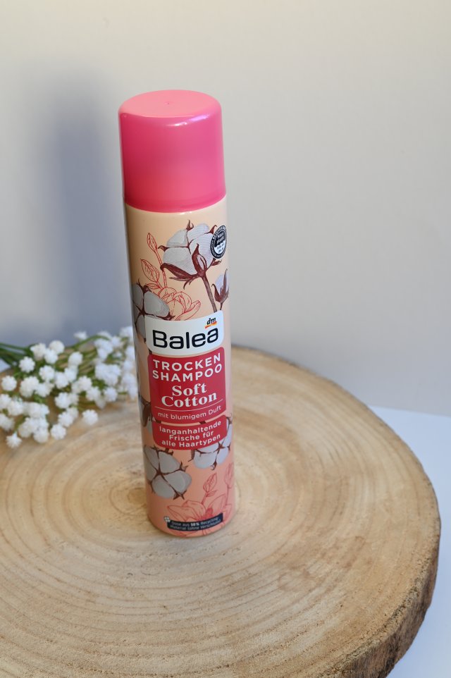 Balea Suchy szampon do włosów, Soft Cotton