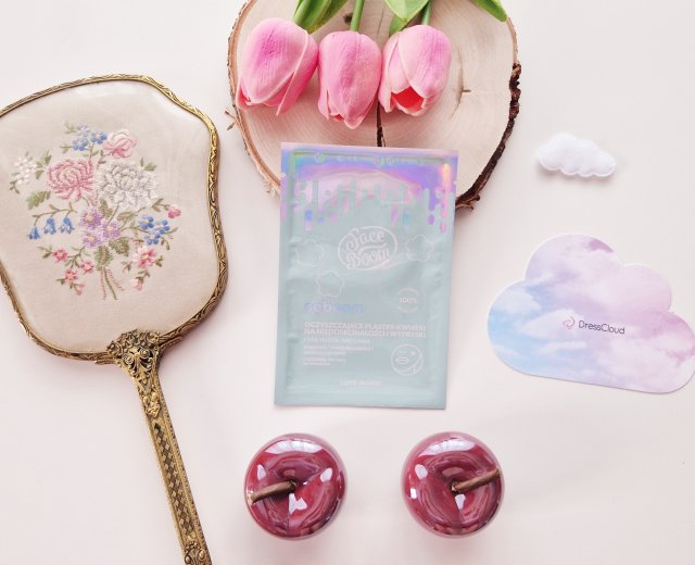 FaceBoom Plastry-kwiatki na niedoskonałości, Seboom, Oczyszczające, Cera tłusta/mieszana