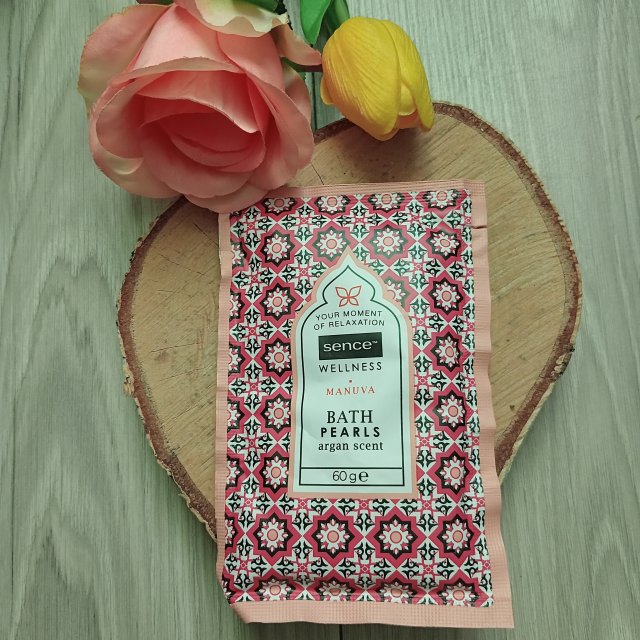 Sence Essentials Perełki do wanny, Manuva, Argan Scent