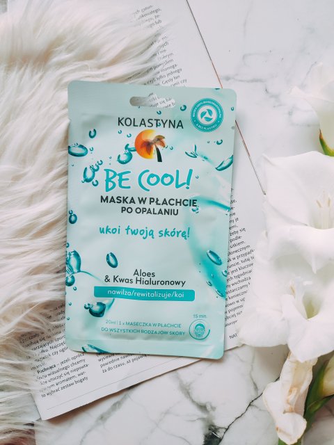 Maseczka po opalaniu kolastyna 