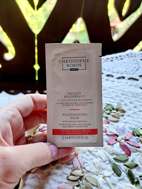 Christophe Robin Maska do włosów, Regenerująca, Regenerating Mask with Rare Prickly Pear Seed Oil