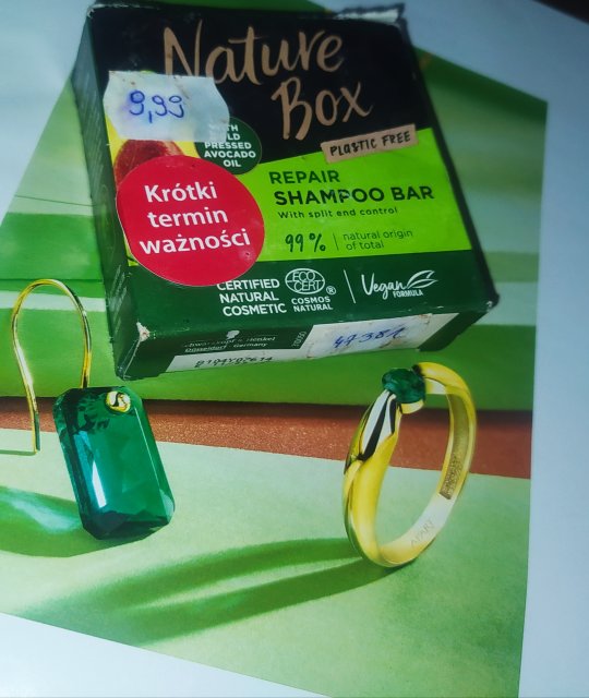 Nature Box Szampon do włosów w kostce, Avocado Oil