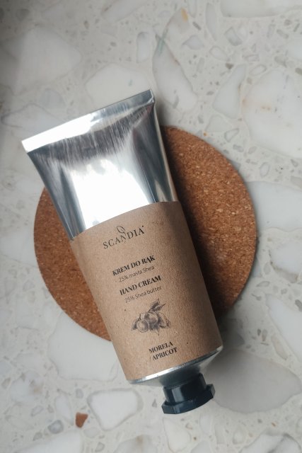 Scandia Cosmetics Krem do rąk, Morela