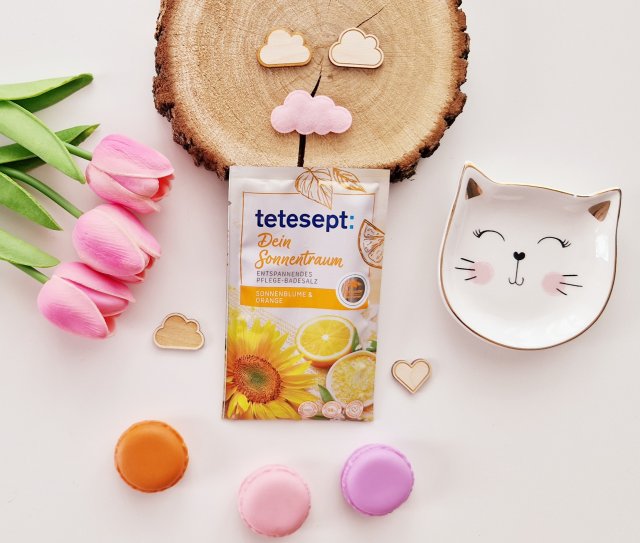 Tetesept Sól do kąpieli, Dein Sonnentraum, Słonecznik i pomarańcza