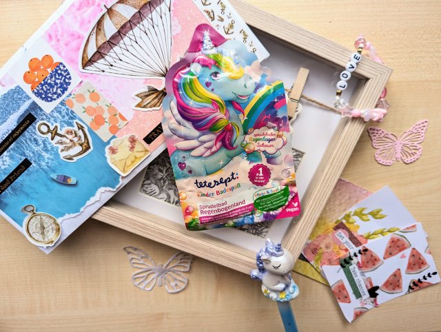 Tetesept Sól do kąpieli, Sprudelbad Regenbogenland