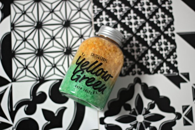 Salts & Soaps Sól do kąpieli, Yellow Green