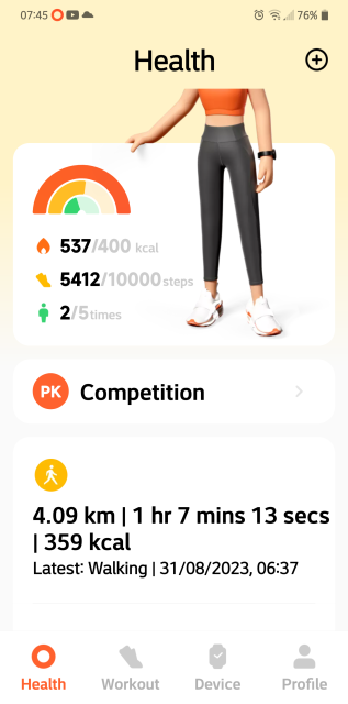 Kto dziś ćwiczył? 