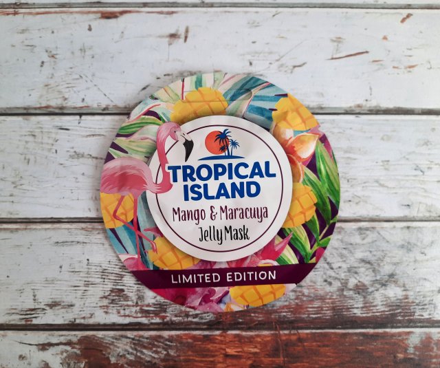 Marion Tropical Island, Maseczka do twarzy, Jelly Mask, Regenerująca, Mango & Maracuja