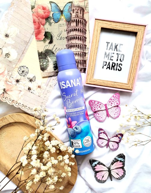 Isana Pianka do golenia, Secret Berries