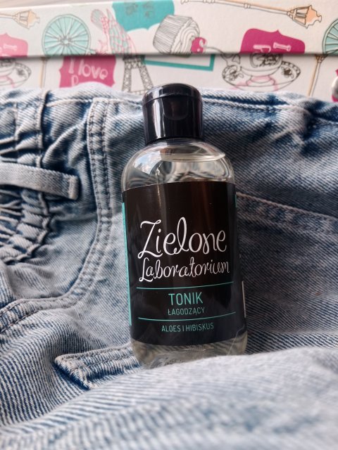 Zielone Laboratorium Tonik do twarzy, Łagodzący, Aloes i Hibiskus