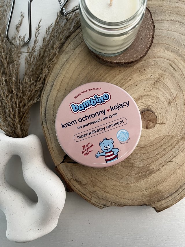 Bambino Krem ochronny + kojący, Hiperdelikatny emolient