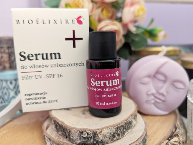 Bioélixire Serum do włosów, Do włosów zniszczonych, Filtr UV i SPF16