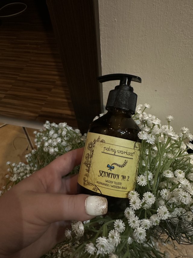 Polny Warkocz Szampon do włosów, nr 2, Włosy tłuste, Rumianek i wierzba biała