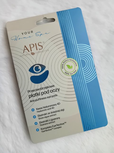 Apis Płatki pod oczy, Your Home Spa, Przeciwobrzękowe